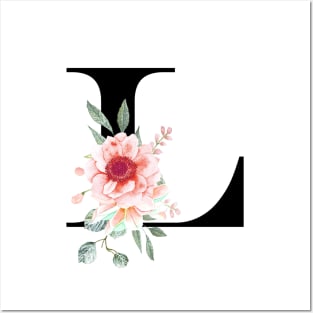 LETTER MONOGRAM L Posters and Art